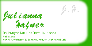 julianna hafner business card